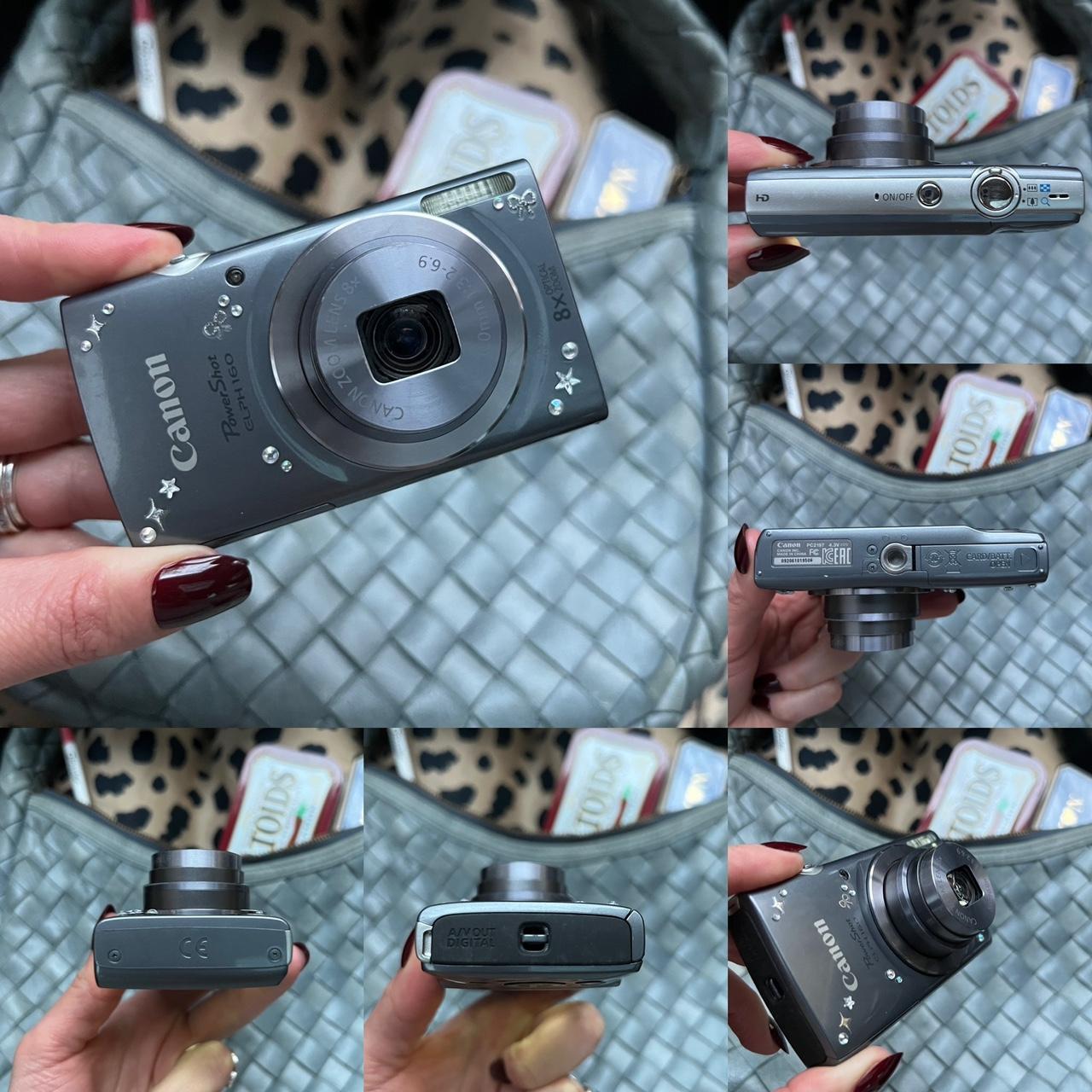 Geniune Canon Powershot 160 IS ELPH compact digital camera