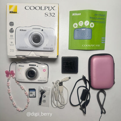 Geniune 🌼Nikon Coolpix S32 🌼 PreOwned