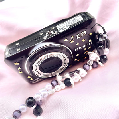 Geniune Fujifilm Finepix JZ310 y2k aesthetic decorated digicam with beaded strap, full set PreOwned