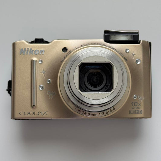 Geniune Pre-Owend Nikon Coolpix S8100 Digital Camera Bundle ⋆ 🥂 ˚. ✨