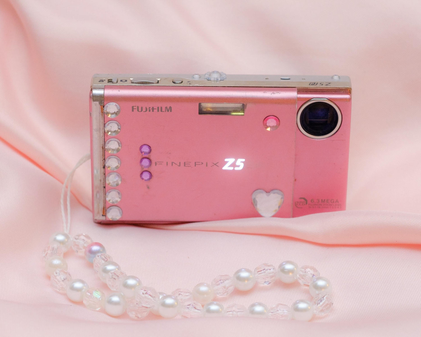 Geniune Fujifilm Finepix Z5 Cute y2k Aesthetic Decorated Digicam PreOwned