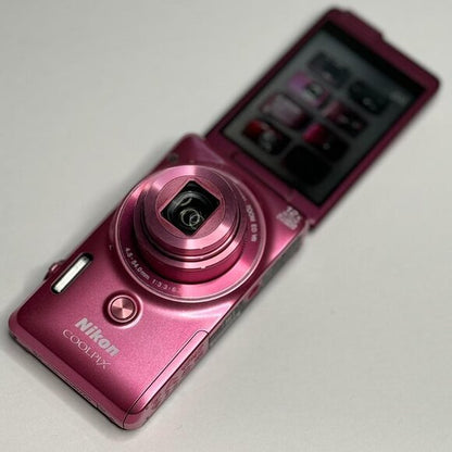 Geniune Nikon Coolpix S6900 Pink Digital Camera Bundle Pre-Owned🫧⋆ ₊˚🎀 RARE Hot Pink Digicam