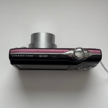 Geniune Pre-Owend Nikon Coolpix S3000 Digital Camera