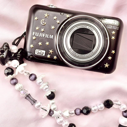 Geniune Fujifilm Finepix JZ310 y2k aesthetic decorated digicam with beaded strap, full set PreOwned