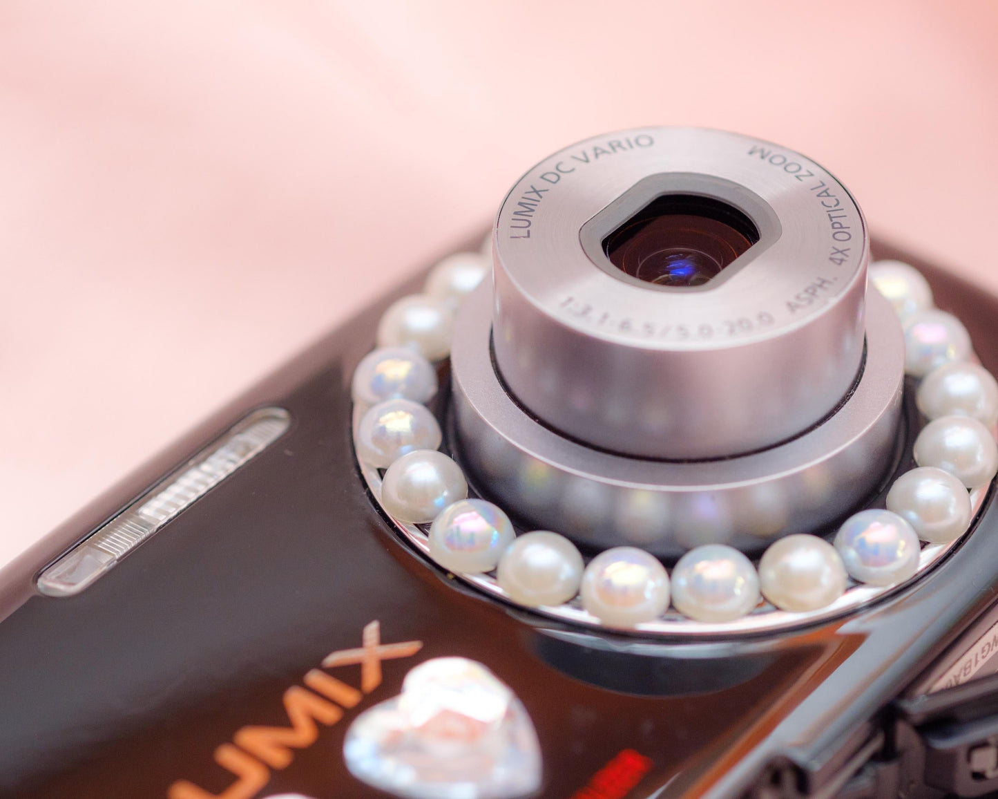 Geniune Lumix S1 Cute y2k Aesthetic Digicam with Beaded Strap PreOwned