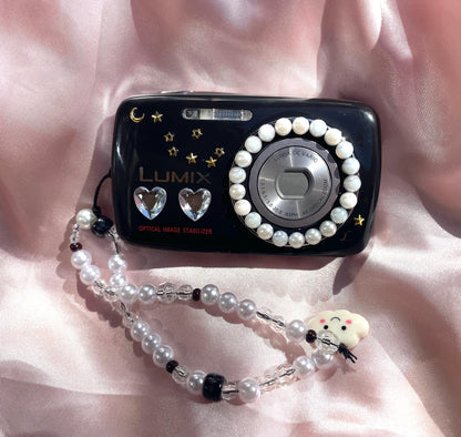 Geniune Lumix S1 Cute y2k Aesthetic Digicam with Beaded Strap PreOwned