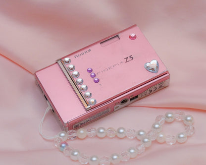 Geniune Fujifilm Finepix Z5 Cute y2k Aesthetic Decorated Digicam PreOwned