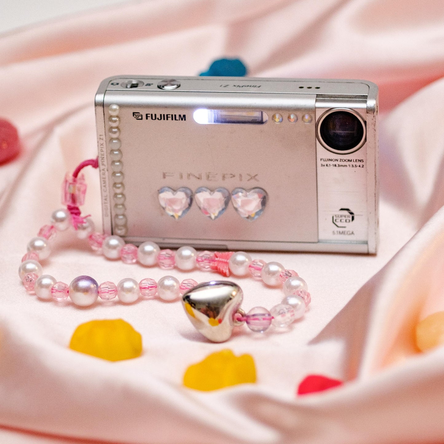 Geniune Fujifilm Finepix Z1 Cute y2k Aesthetic Decorated Digicam PreOwned